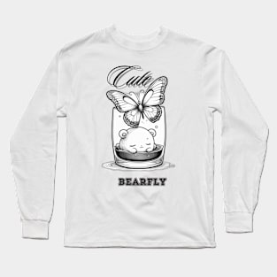 Cute Bearfly Long Sleeve T-Shirt